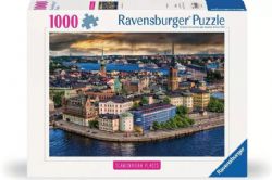 RAVENSBURGER CASSE-TÊTE 1000 PIÈCES - LIEUX SCANDINAVES - STOCKHOLM EN SUÈDE #12000114